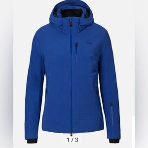 KJUS Edelweiss Ski Jacket Women’s Insulated Fast Thermo Core Size 38 Medium Blue